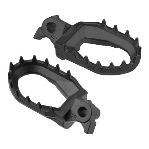 Yamaha WR450F 2003-2023 Zeta Max Foot Pegs Black