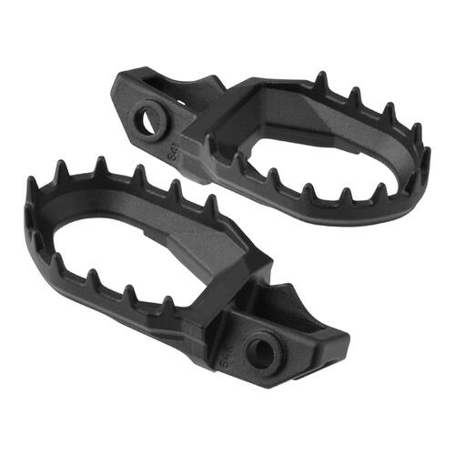 KTM 125 XC-W 2017-2018 Zeta Max Foot Pegs Black