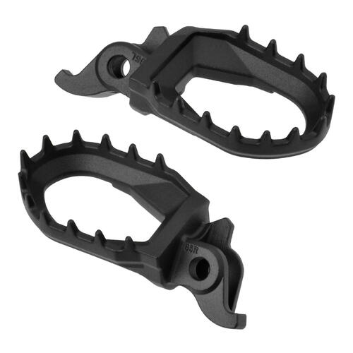 Kawasaki KX250X 2021-2026 Zeta Max Foot Pegs Black
