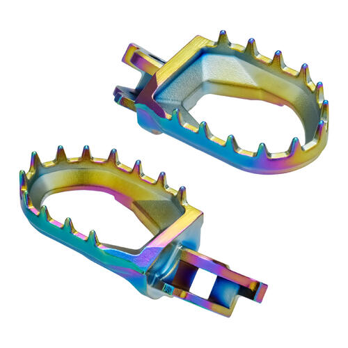 Kawasaki KX450X 2021-2026 Zeta Max Foot Pegs Oil Slick