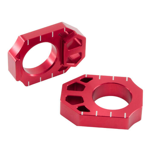 Kawasaki KX250F 2004-2016 Zeta Rear Axle Block Red
