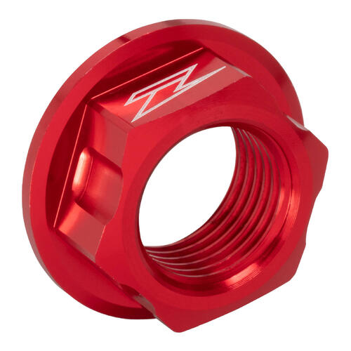 Kawasaki KX125 1999-2003 Zeta Axle Nut M16 x 22 P1.5 H11 Red