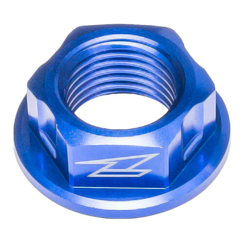 Kawasaki KX250 1999-2003 Zeta Axle Nut M16 x 22 P1.5 H11 Blue