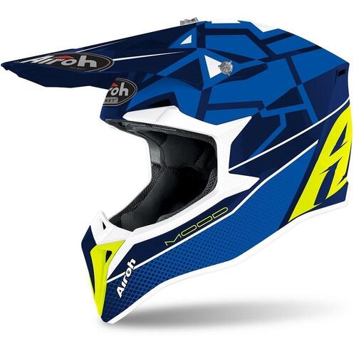 Airoh Off-Road Helmet Wraap Mood Blue Gloss