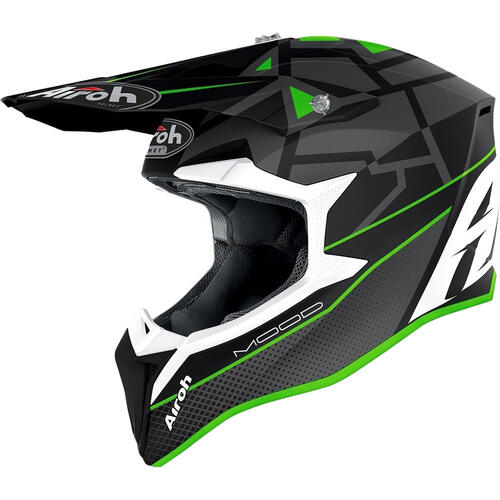 Airoh Off-Road Helmet Wraap Mood Green Matt