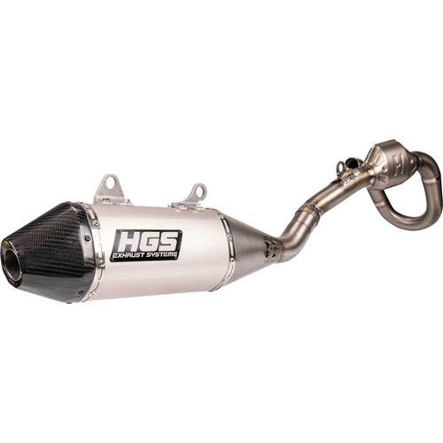 Husqvarna FX350 2023 - 2025 HGS Titanium Carbon 4 Stroke Full Exhaust Pipe System