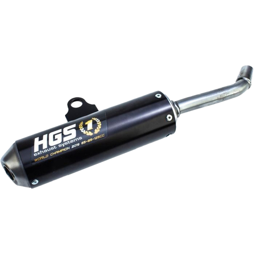 KTM 125 SX 2019-2022 HGS Black 2 Stroke Silencer Exhaust Muffler
