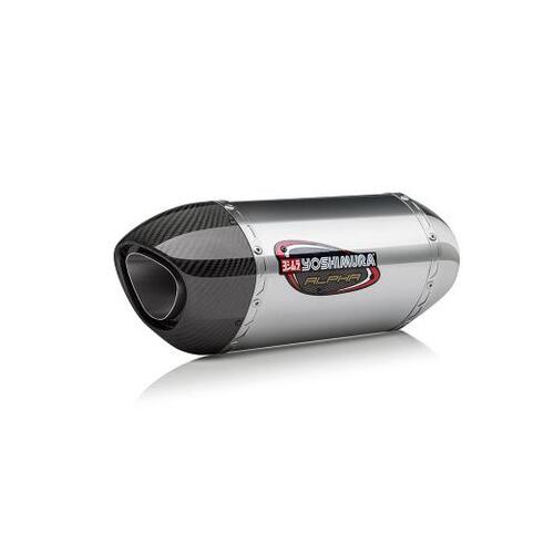 Suzuki GSX-S1000SMO Katana 2020-2020 Yoshimura ALPHA Slip-On Exhaust w/Stainless Muffler