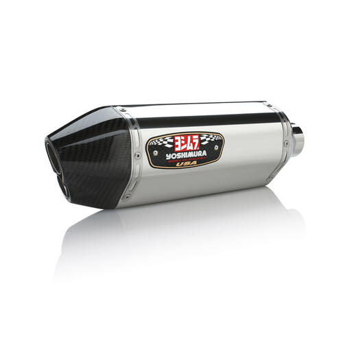 Suzuki GSX-R750 2011-2022 Yoshimura  R-77D Slip-On Exhaust w/Stainless Muffler