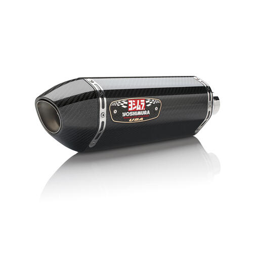 Suzuki GSX-R750 2011-2022 Yoshimura R-77 Slip-On Exhaust w/Carbon Fibre Muffler