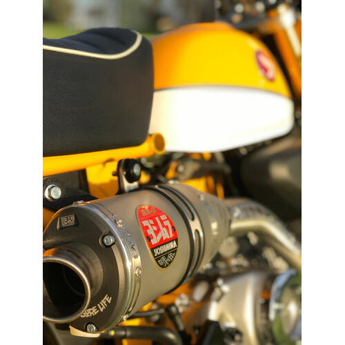 Honda Z125MA Monkey 2018-2022 Yoshimura RS-3 Slip-On Exhaust w/Stainless Muffler