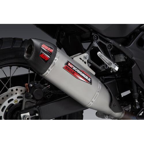 Honda XL750 Transalp 2023-2025 Yoshimura RS-12 Slip-On w/Stainless Muffler