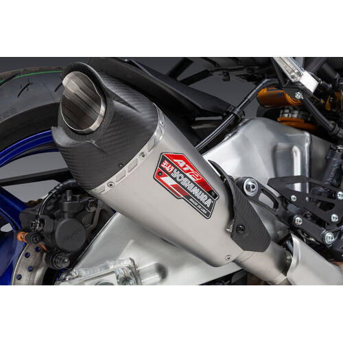 Yamaha MT-10 2022-2026 Yoshimura AT2 Slip-On Exhaust w/Stainless Muffler