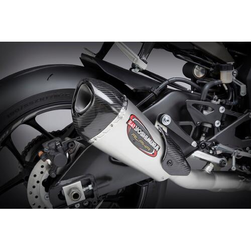 Yamaha YZF-R1M 2019-2025 Yoshimura Race Alpha-T Stainless Steel 3/4 Exhaust Muffler