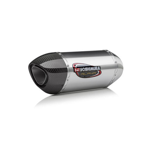 Yamaha YZF-R1 2015-2019 Yoshimura ALPHA Slip-On Exhaust w/Stainless Muffler