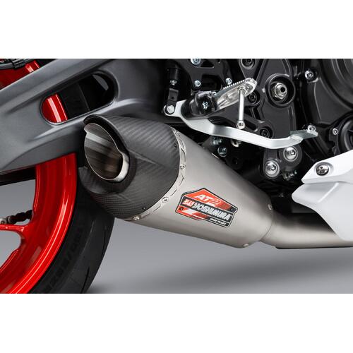 Yamaha MT-07LA LAMS 2018-2026 Yoshimura Race AT2 Full Exhaust w/Stainless Muffler