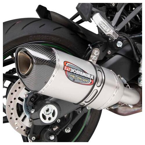 Kawasaki Ninja 1000SX 2020-2024 Yoshimura ALPHA Slip-On Exhaust w/Stainless Muffler