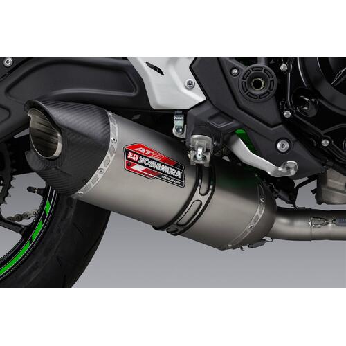 Kawasaki Z650 (Z650L LAMS) 2017-2025 Yoshimura Race AT2 Full Exhaust w/Stainless Muffler