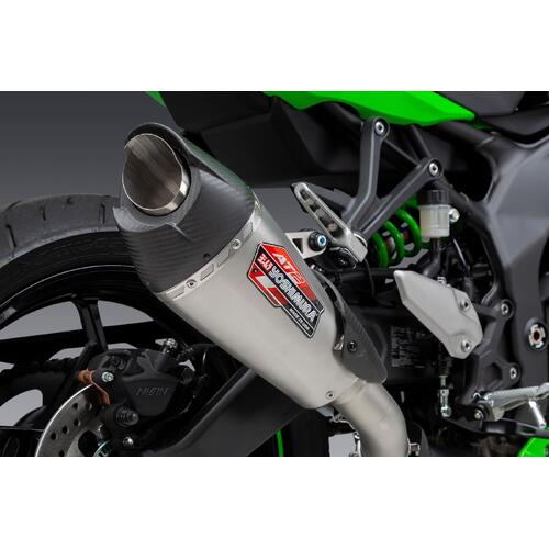 Kawasaki ZX-4R 2024-2025 Yoshimura AT2 Slip-On Exhaust w/Stainless Muffler