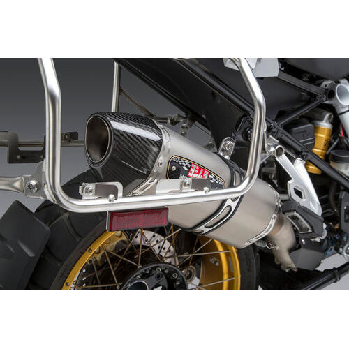 BMW R1250 GS 2019-2022 Yoshimura R-77 Slip-On Exhaust w/Stainless Muffler