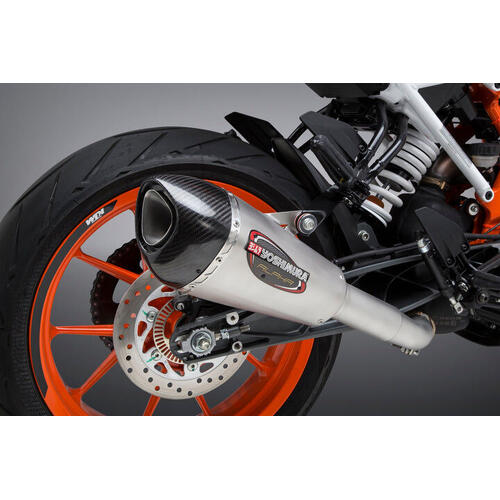 KTM 390 Duke 2017-2020 Yoshimura ALPHA T Slip-On Exhaust w/Stainless Muffler