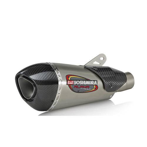 Aprilia RSV4 1100 Factory 2019-2020 Yoshimura ALPHA T Slip-On Titanium Exhaust w/Titanium Muffler