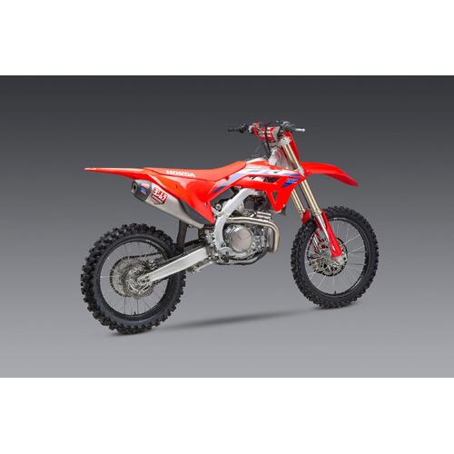 Honda CRF450R 2021-2024 Yoshimura RS-12 Titanium Full Exhaust w/Titanium Muffler