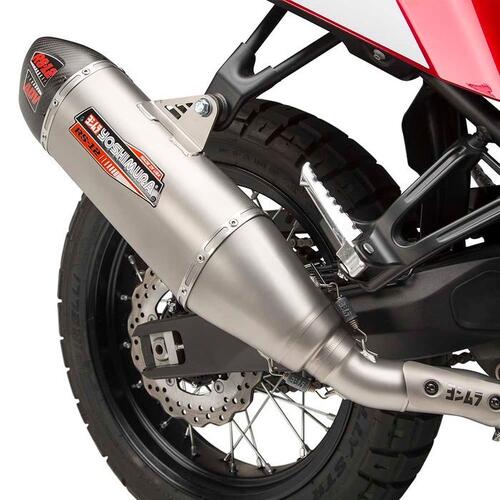 Honda CRF450R 2021-2024 Yoshimura RS12 Slip-On Exhaust w/Stainless Muffler