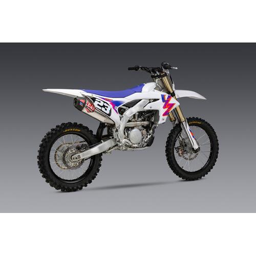 Yamaha YZ250F 2024-2025 Yoshimura RS-12 Stainless Steel Full Exhaust System