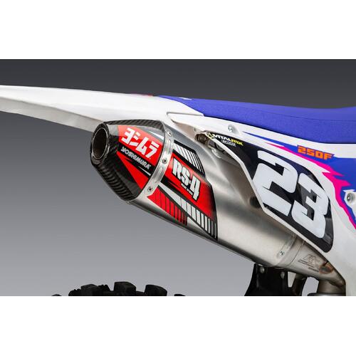 Yamaha WR250F 2025-2025 Yoshimura RS-4 Slip-On Exhaust w/Aluminium Muffler