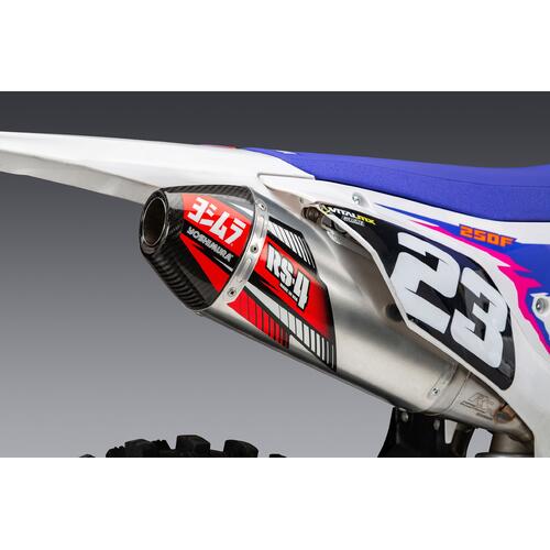 Yamaha YZ250F 2024-2025 Yoshimura RS-12 Stainless Steel Slip-On Exhaust Muffler
