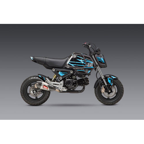 Honda MSX125 Grom 2022-2022 Yoshimura Graphics Kit "EDGE" Blue