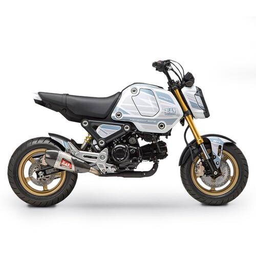 Honda MSX125 Grom 2022-2022 Yoshimura Graphics Kit "EDGE" White
