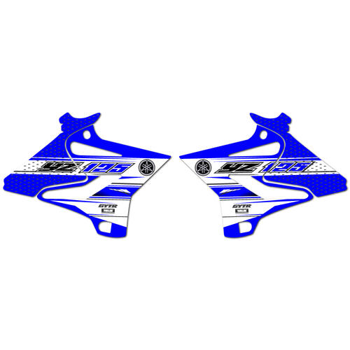 Yamaha YZ125 2016 - Graphics Kit OEM Replica Stickers