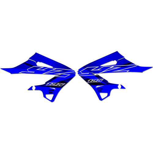 Yamaha YZ125 2022 - Graphics Kit OEM Replica Stickers