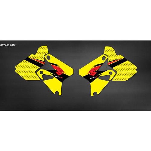 SUZUKI DRZ400E 2000 - 2017 GRAPHICS KIT OEM REPLICA GRAPHICS  DRZ400 S/SM