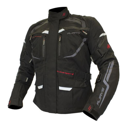 Rjays Voyager V Road Motorcycle TExtile Jacket Black