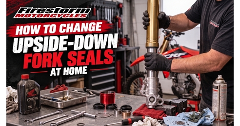 How to Change Upside-Down Dirt Bike Fork Seals at Home