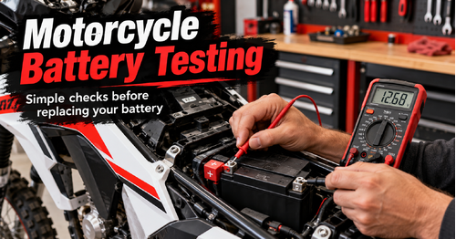 How to Test a Motorcycle Battery & Charging System at Home