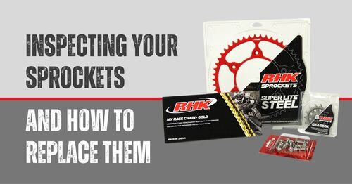 Inspecting your Motorcycle Sprockets and How To Replace Them